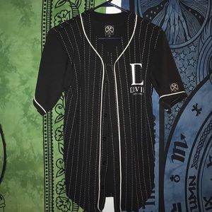 Civil Regime Baseball Button down Jersey Size M